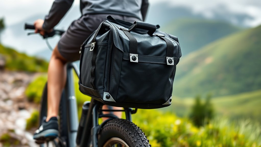 choosing waterproof e bike bags