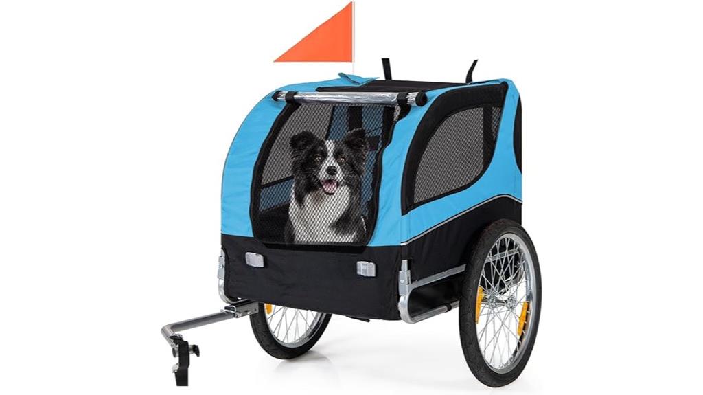 dog bicycle trailer carrier