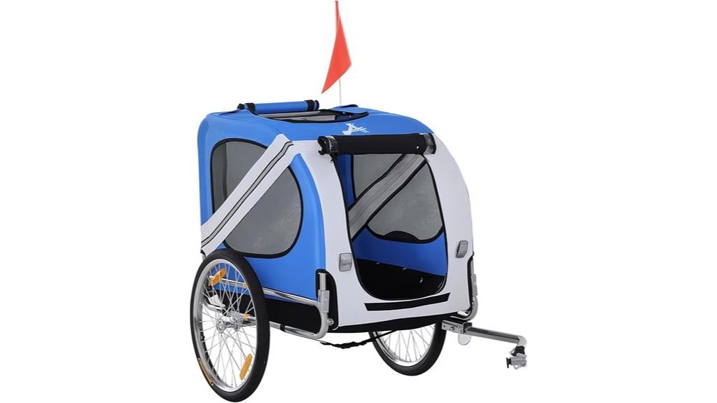 dog bike trailer mesh