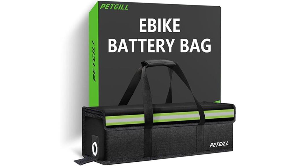 e bike battery fireproof bag
