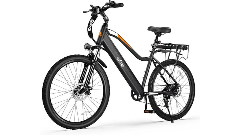 electric adult bike 26 inch tires