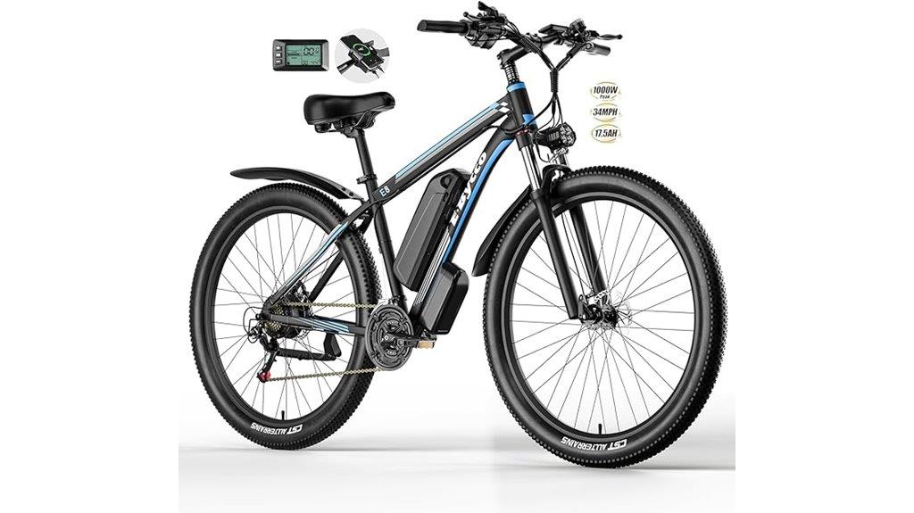 electric adult bike 29 inch