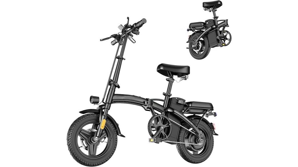 electric adult folding bike