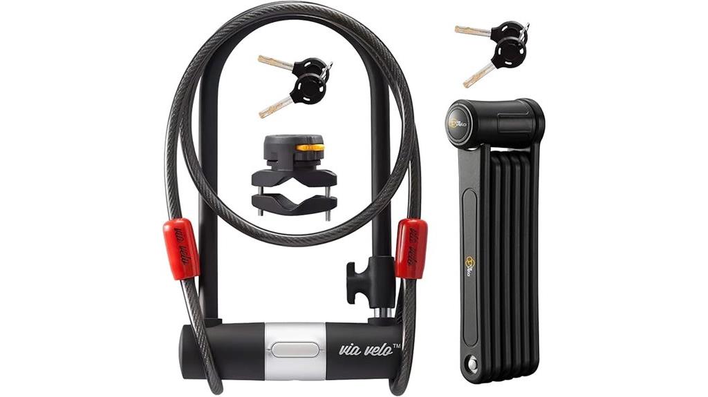 electric bike lock system