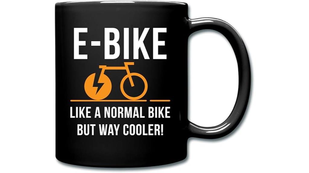 electric bike mug gift