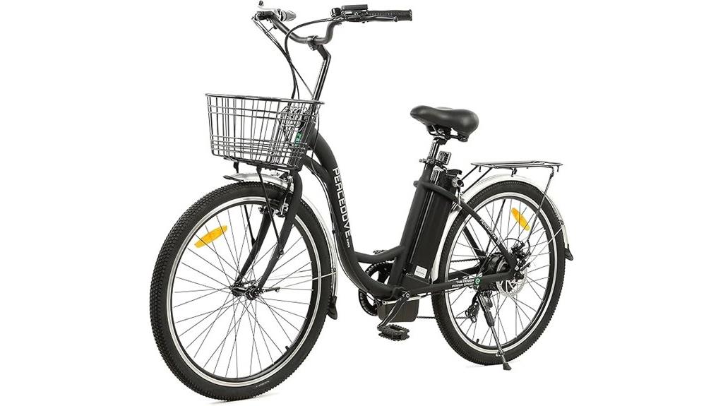 electric bike with removable battery