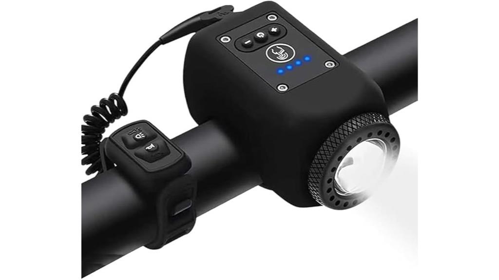 electric horn and light