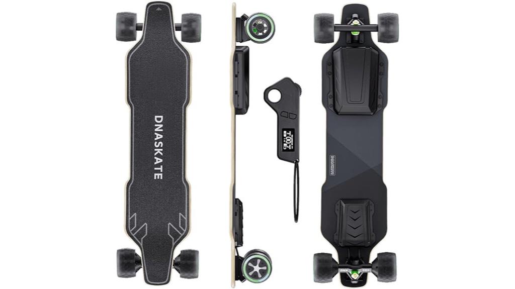 electric skateboard with remote