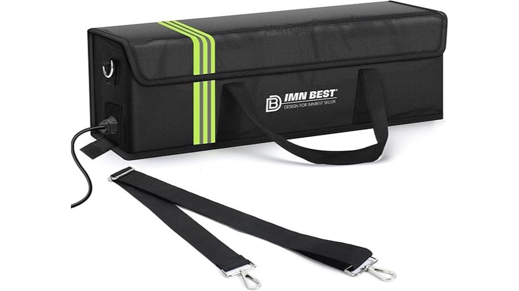 fireproof waterproof ebike battery bag