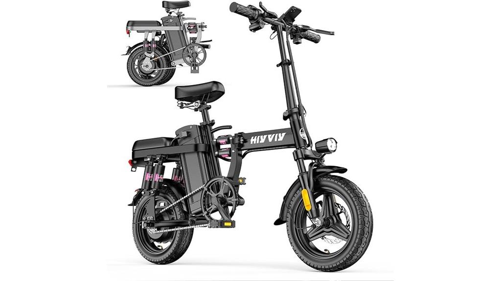 foldable adult electric bicycle