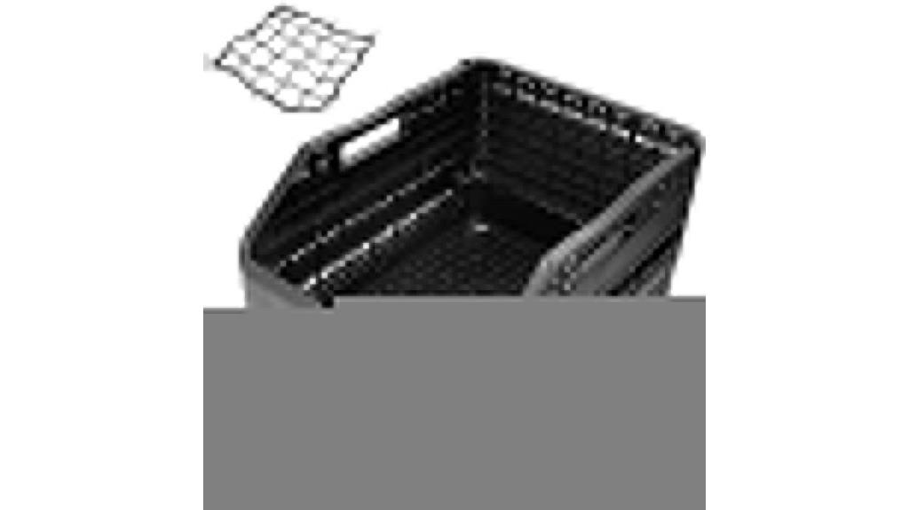 foldable rear bike basket