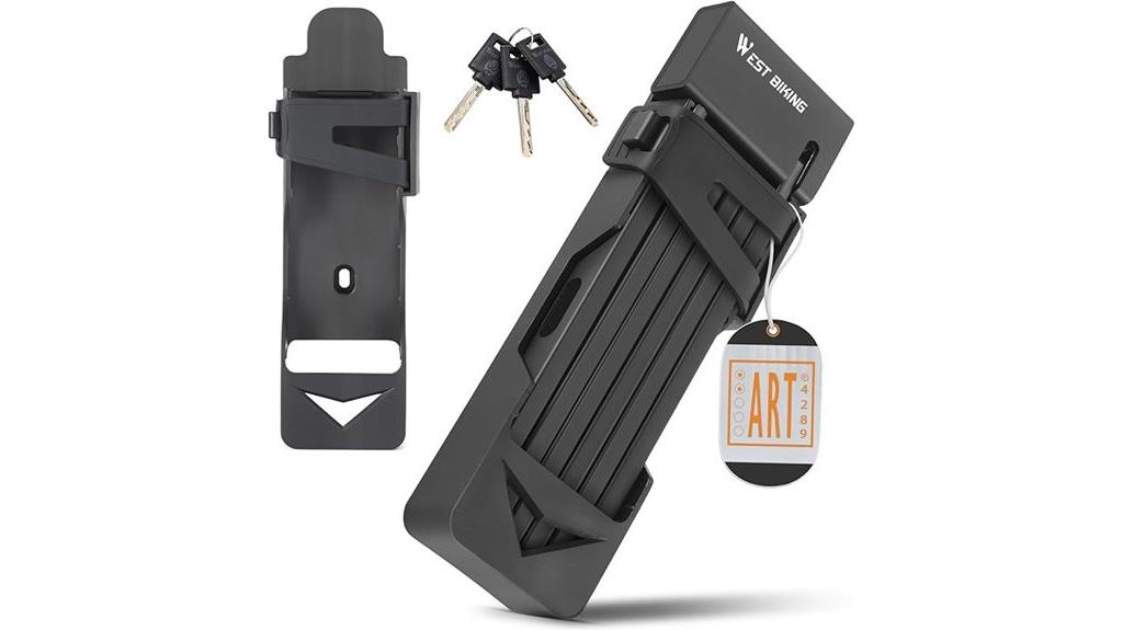 folding bike lock