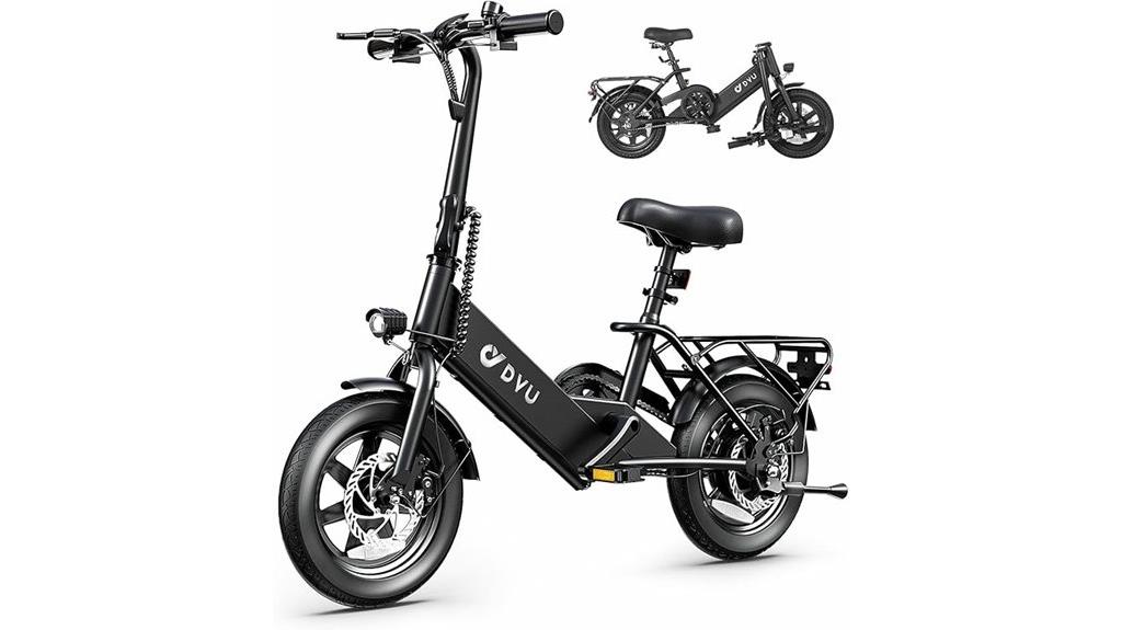 folding electric bike details