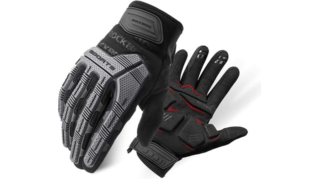gel pad touch screen gloves