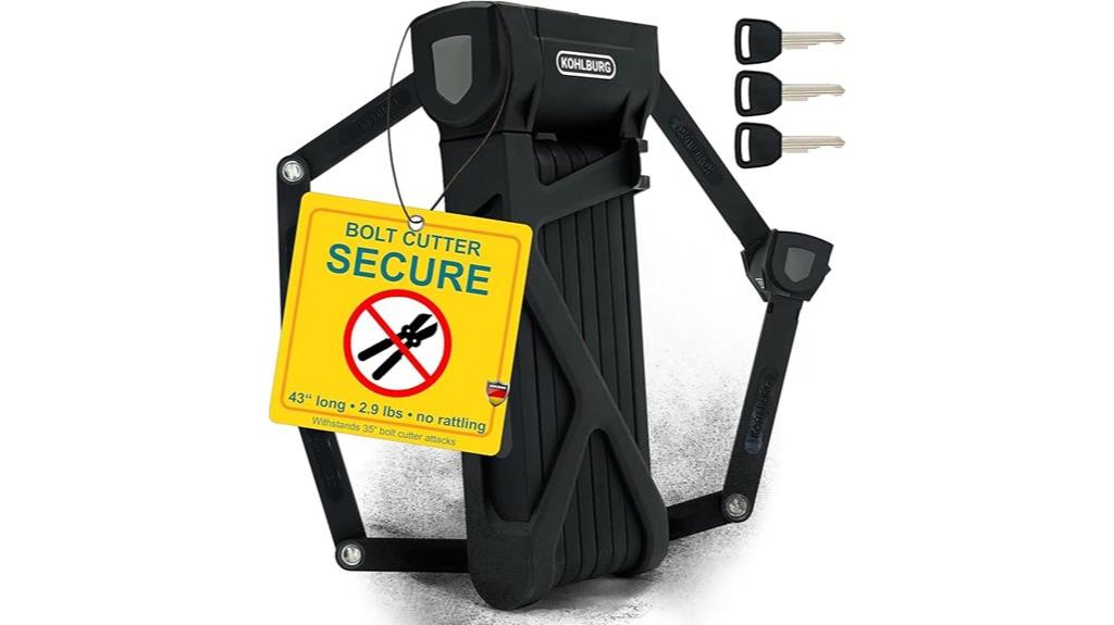 heavy duty folding lock