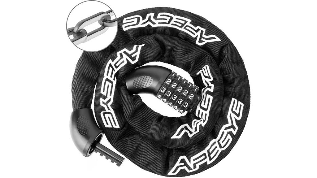 heavy duty lock with combo
