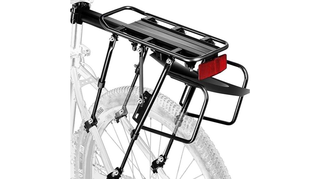 heavy duty reflective bike rack