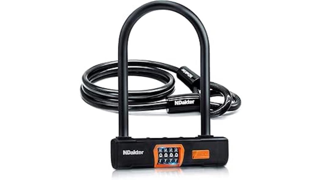 heavy duty steel bike lock
