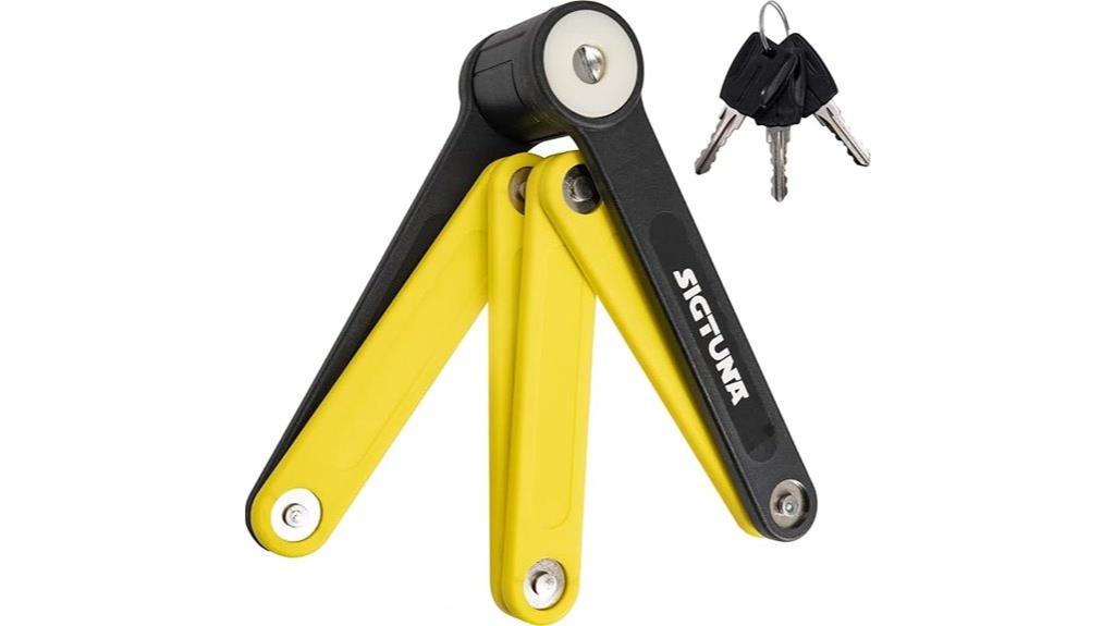 heavy duty steel folding lock