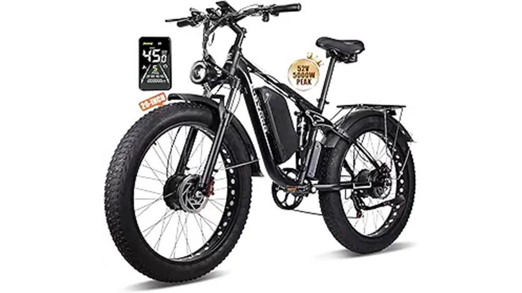 high power dual motor electric bike