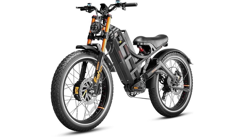 high power electric mountain bike