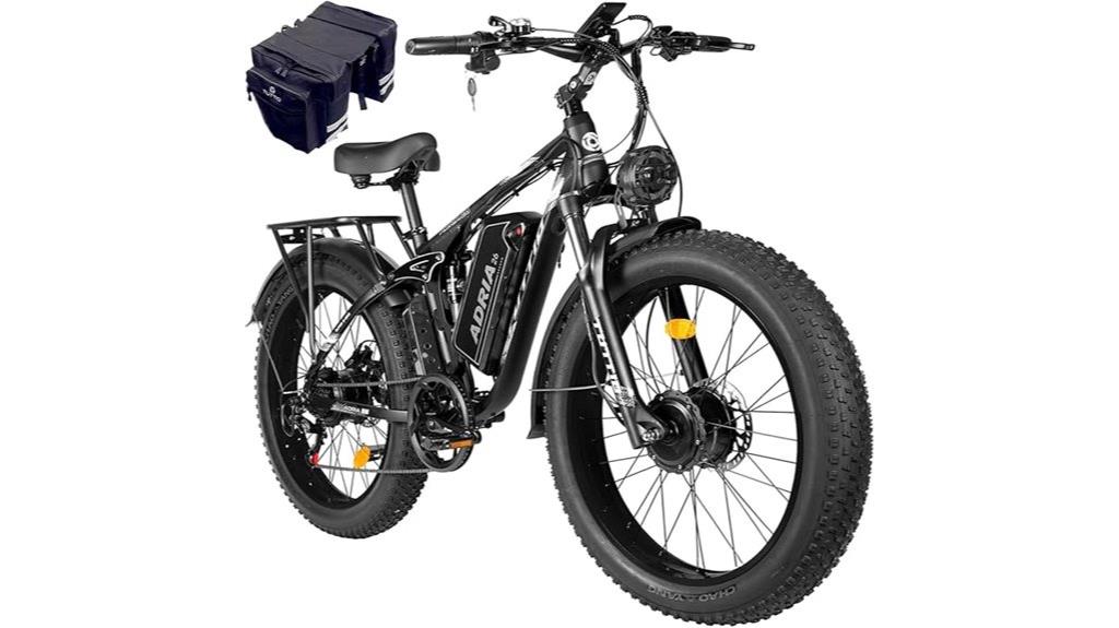 high speed dual motor ebike