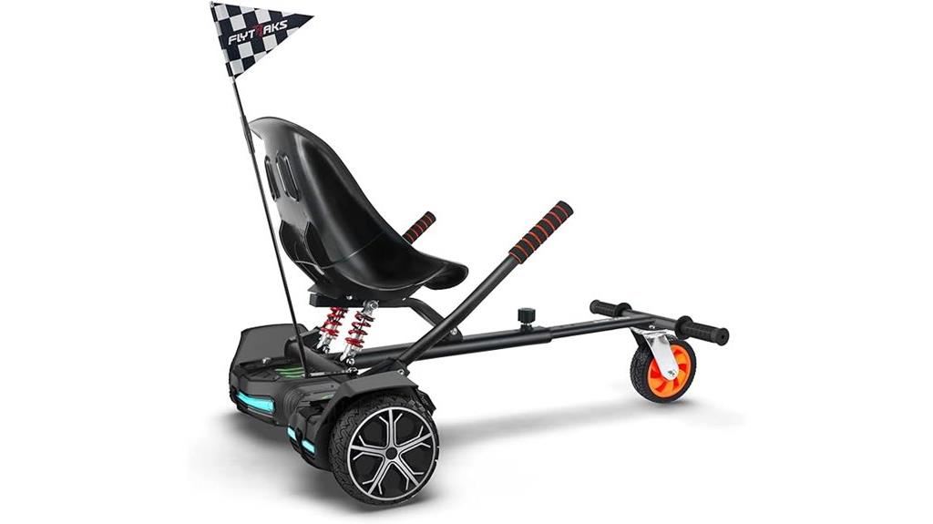 hoverboard go kart shock