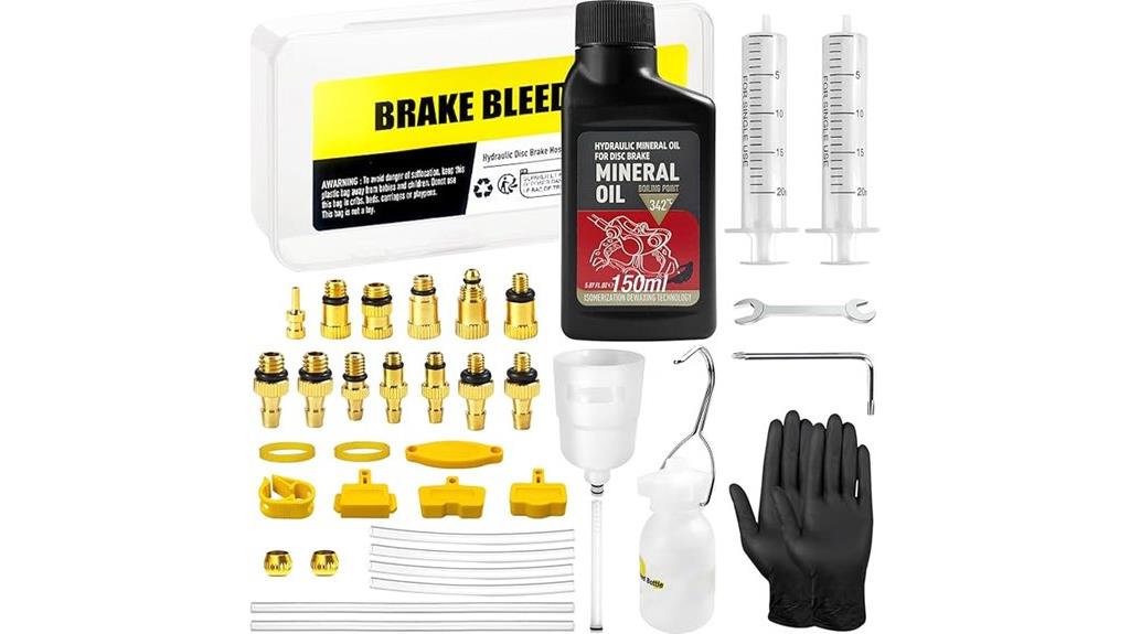 hydraulic brake bleeding kit