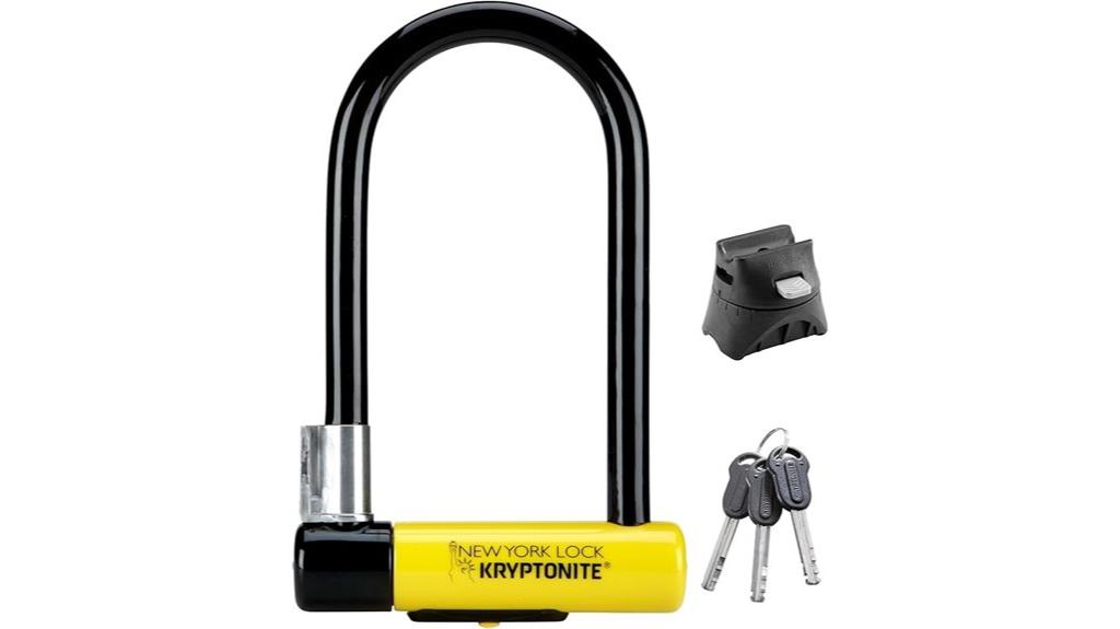 kryptonite u lock with mount