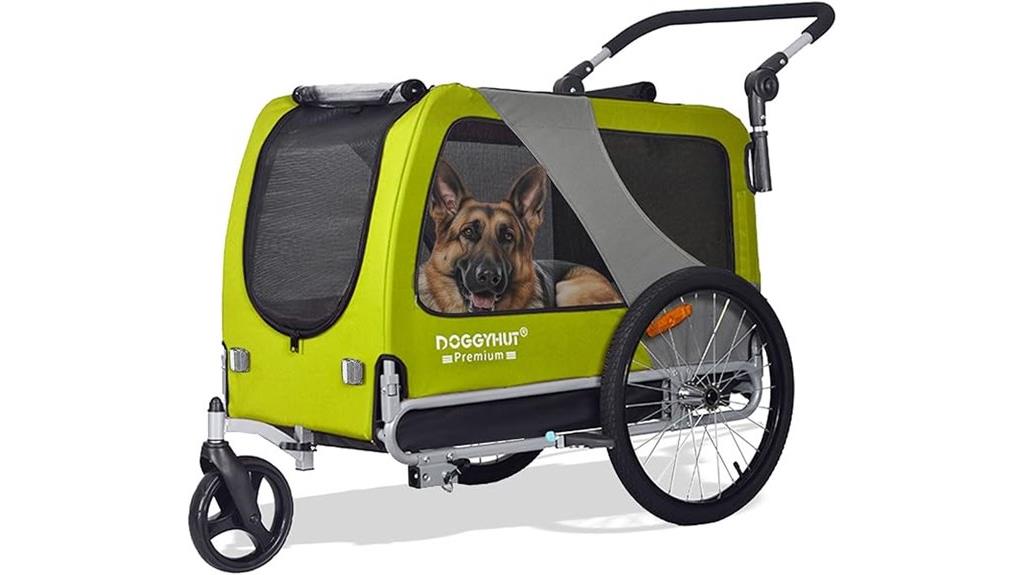 large dog bike trailer