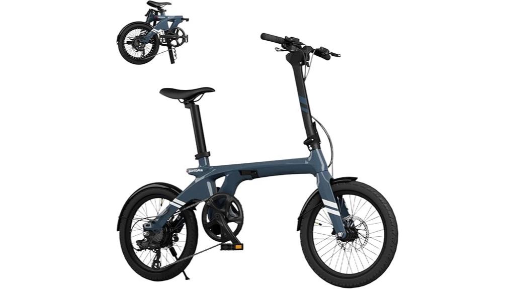 lightweight foldable electric bike