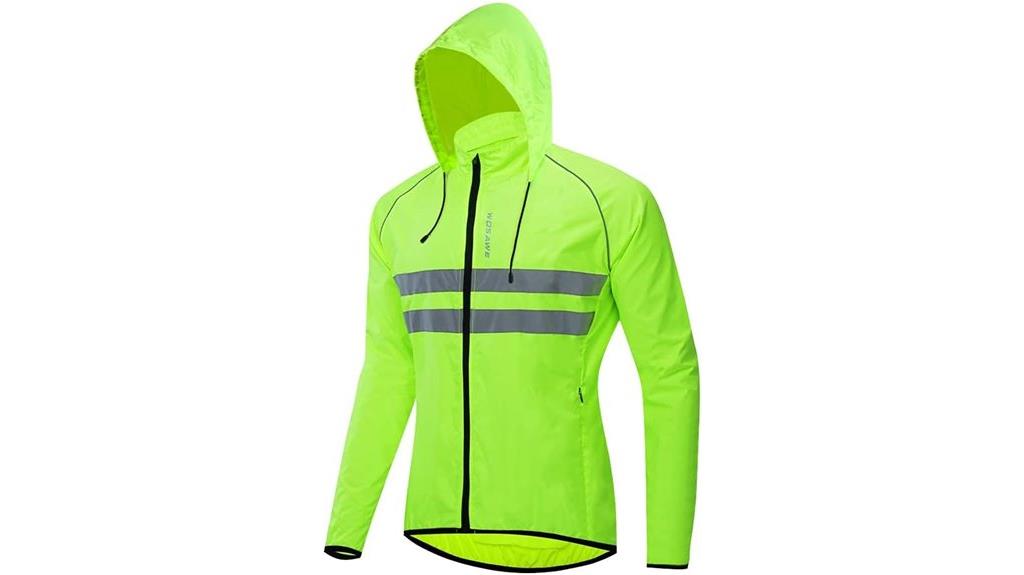 lightweight foldable rain jacket