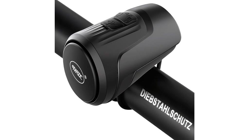 loud usb rechargeable bell