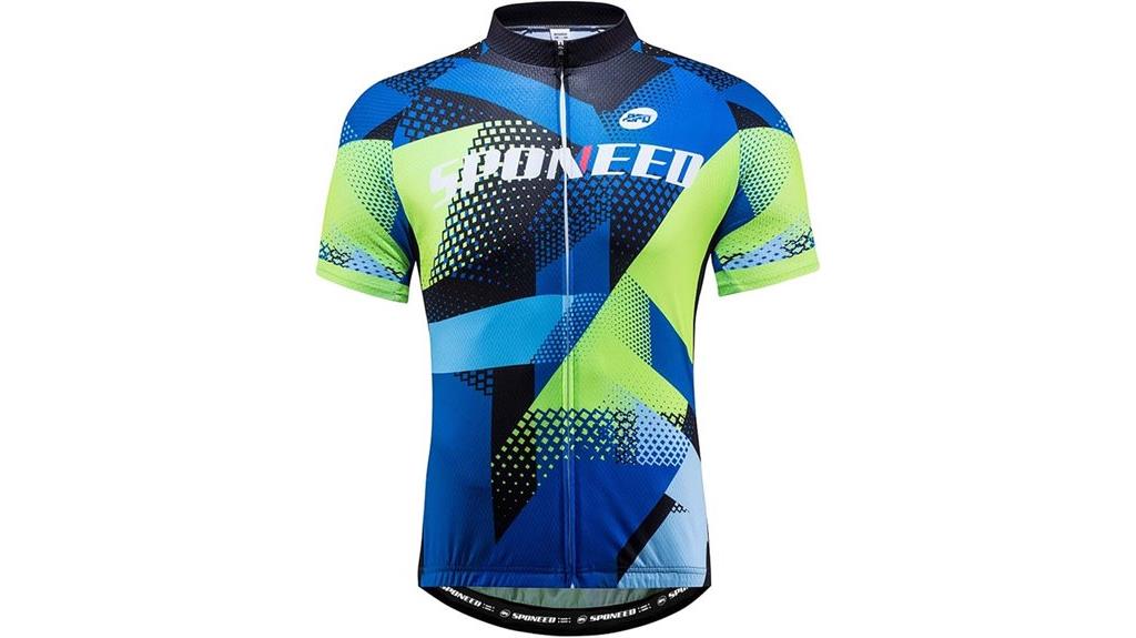 men s short sleeve cycling jersey