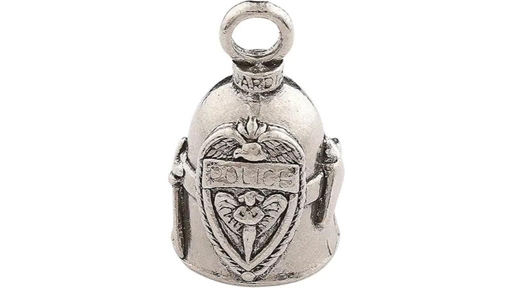 motorcycle guardian bell keyring