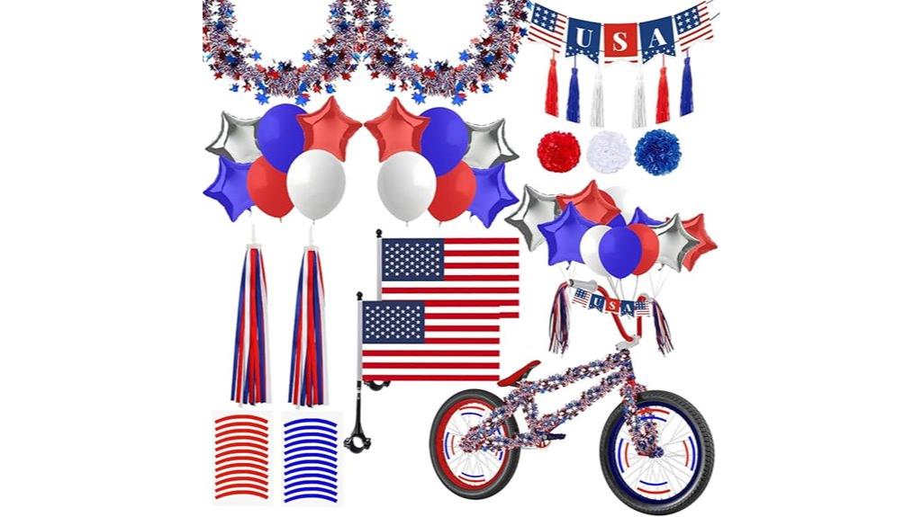 patriotic 4th of july streamers