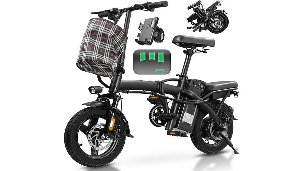 portable adult teen e bike
