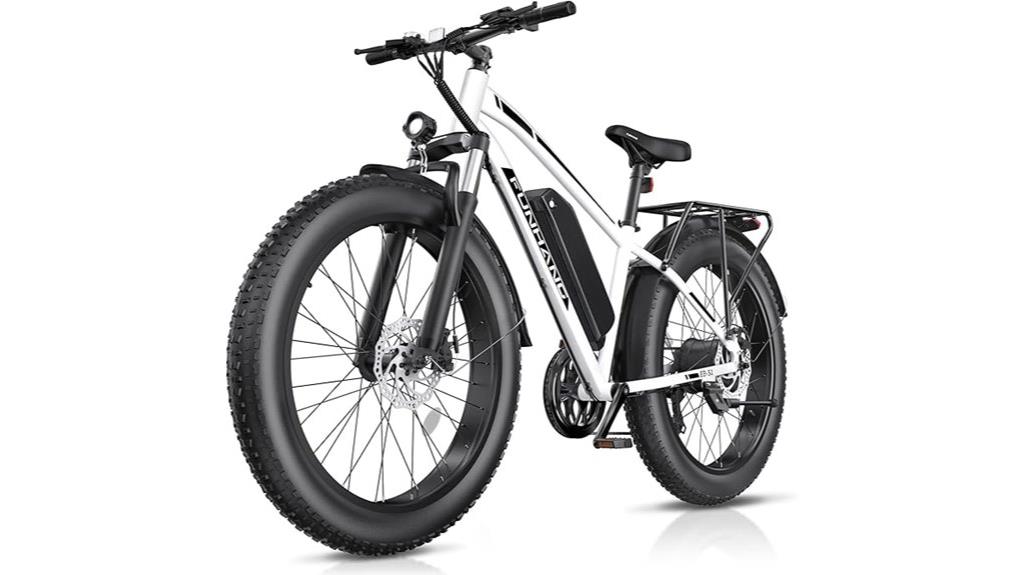 powerful 1000w electric bike
