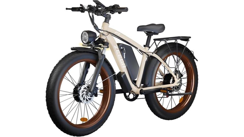 powerful 2000w fat tire bike