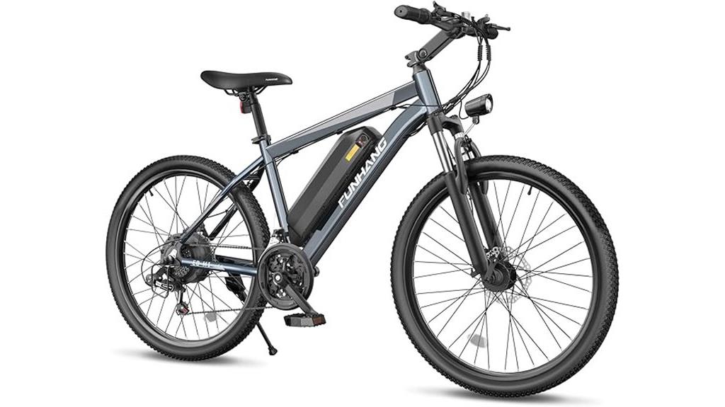 powerful 50 mile mountain ebike