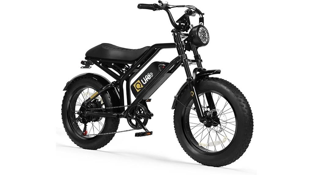 powerful adult fat tire ebike