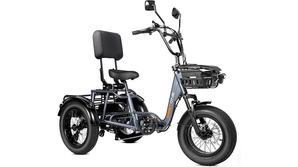 powerful compact electric trike