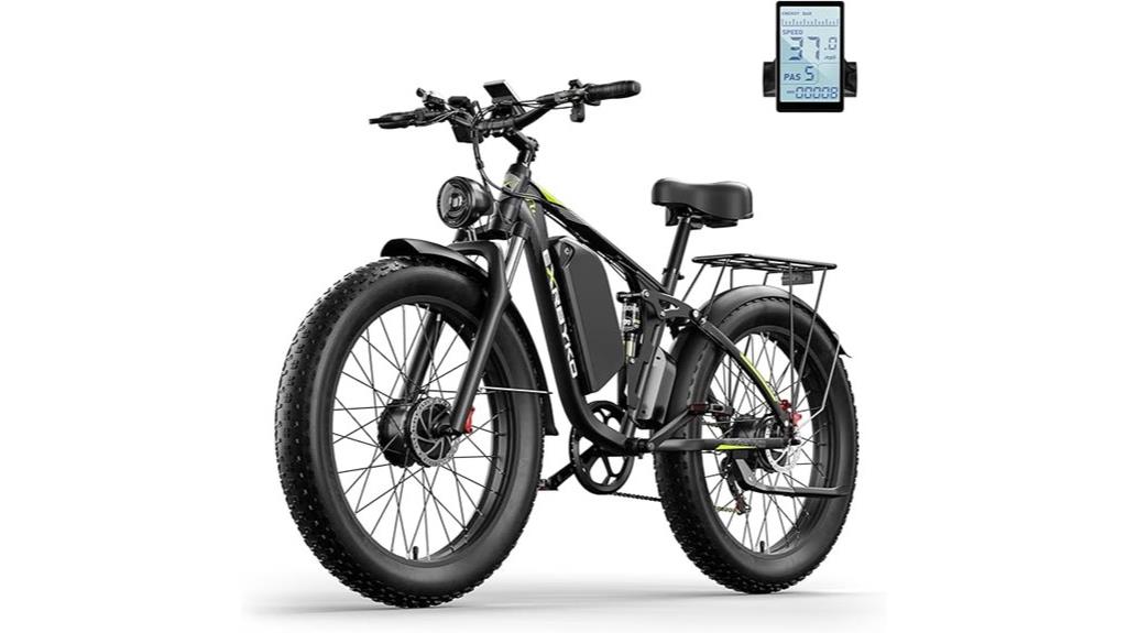 powerful dual motor bike