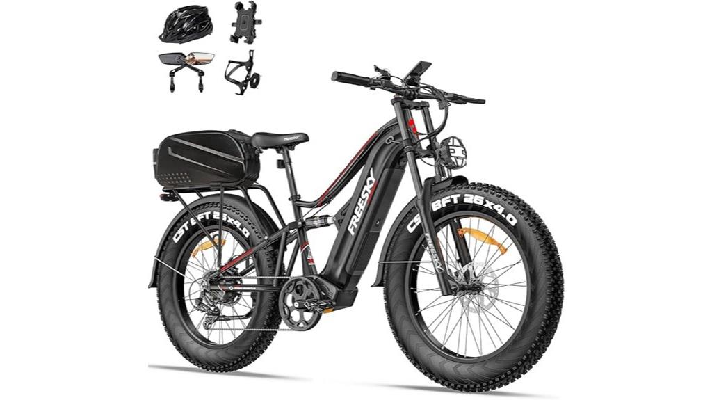 powerful electric mountain bike