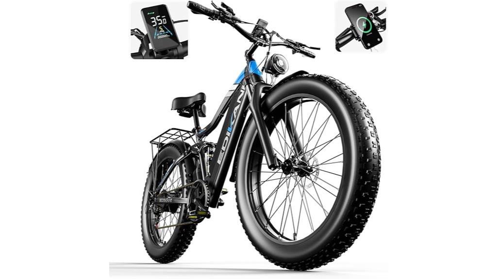 powerful fat tire e bike