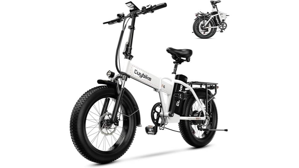 powerful foldable e bike