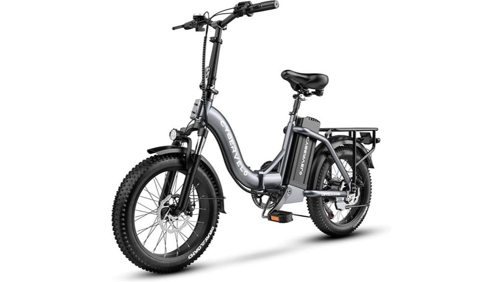 powerful foldable e bike