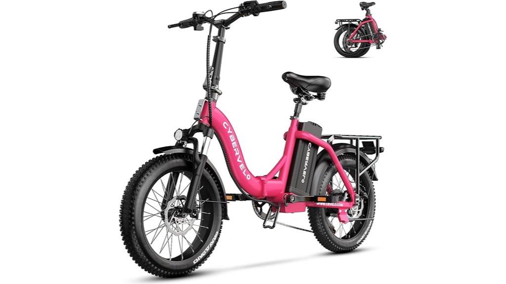 powerful foldable e bike