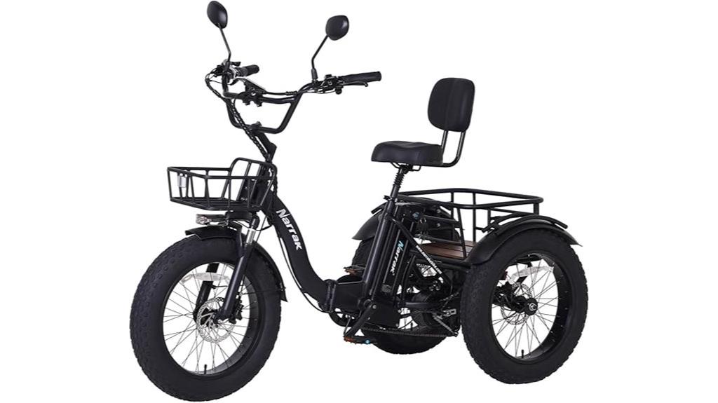 powerful folding fat tire