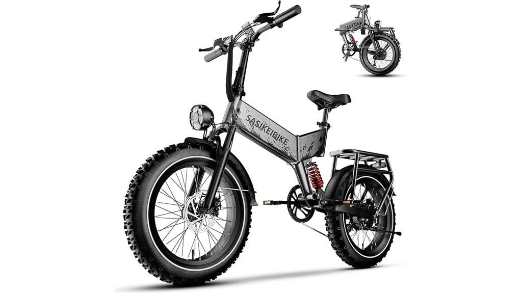 powerful portable electric bicycle